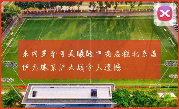 米内罗李可吴曦随申花启程北京盖伊无缘京沪大战令人遗憾